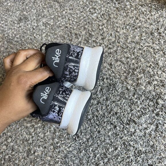 Nike Black White Super Rep Go 3 Flyknit Sneakers Shoe Womens Size 6.5 - Picture 6 of 10